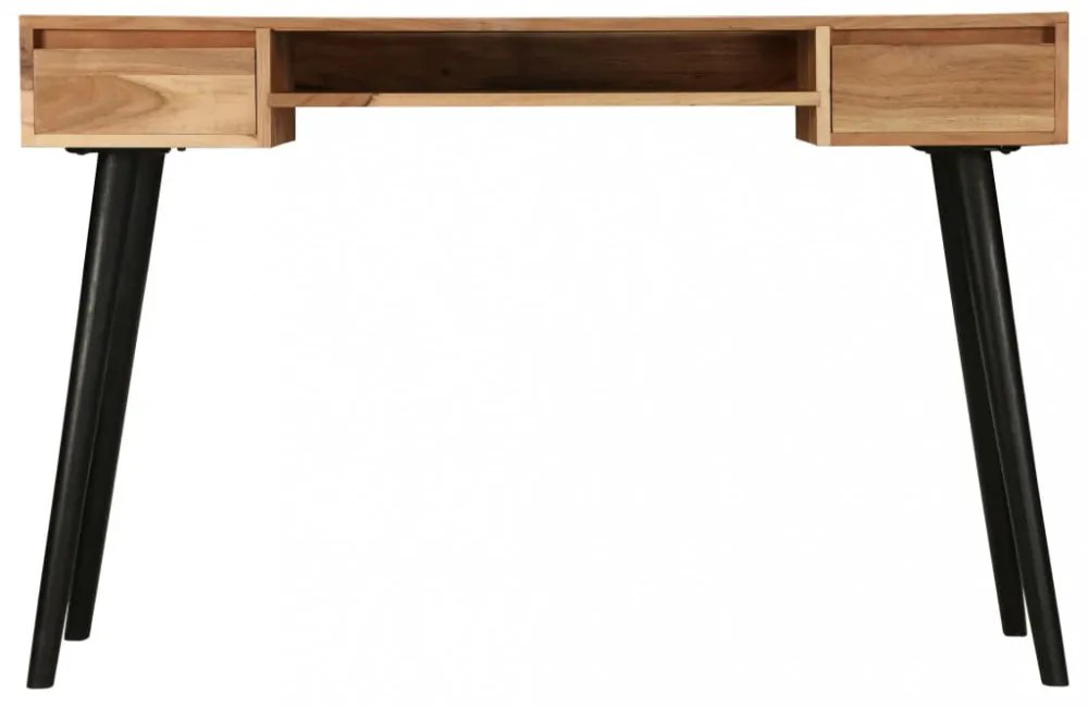tömör akácfa íróasztal 118 x 45 x 76 cm
