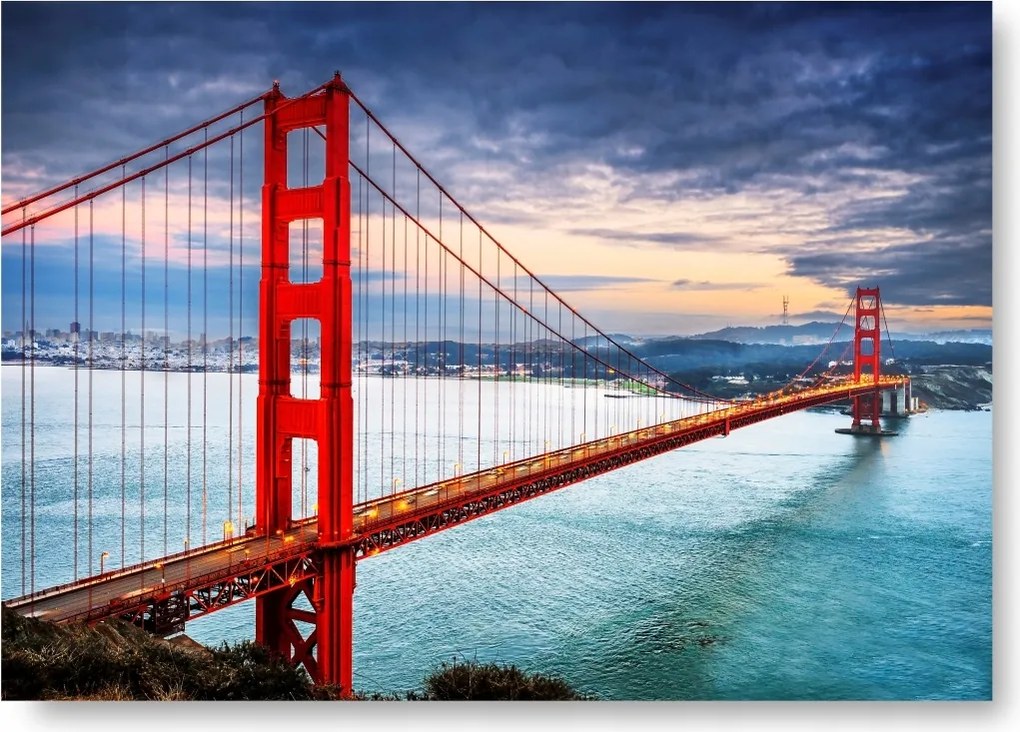 Golden Gate Híd poszter A2 59,4x42cm kép #128