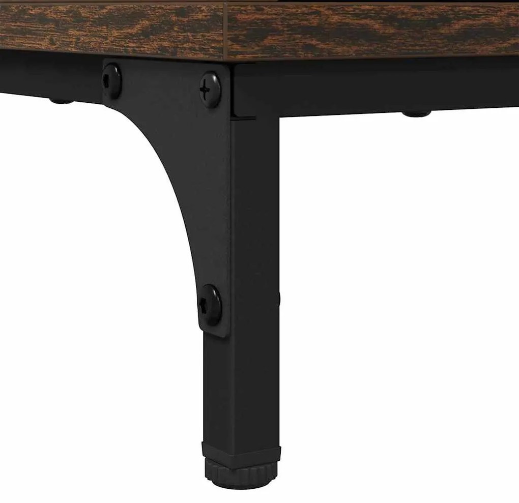 Éjjeli asztal fiókkal Füstölt tölgy 63.5 x 36 x 61 cm Faanyag