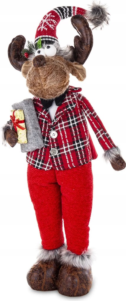 Karácsonyi figura Rénszarvas Dekoráció Karácsonyfa Alatt Ajándék Karácsonyra