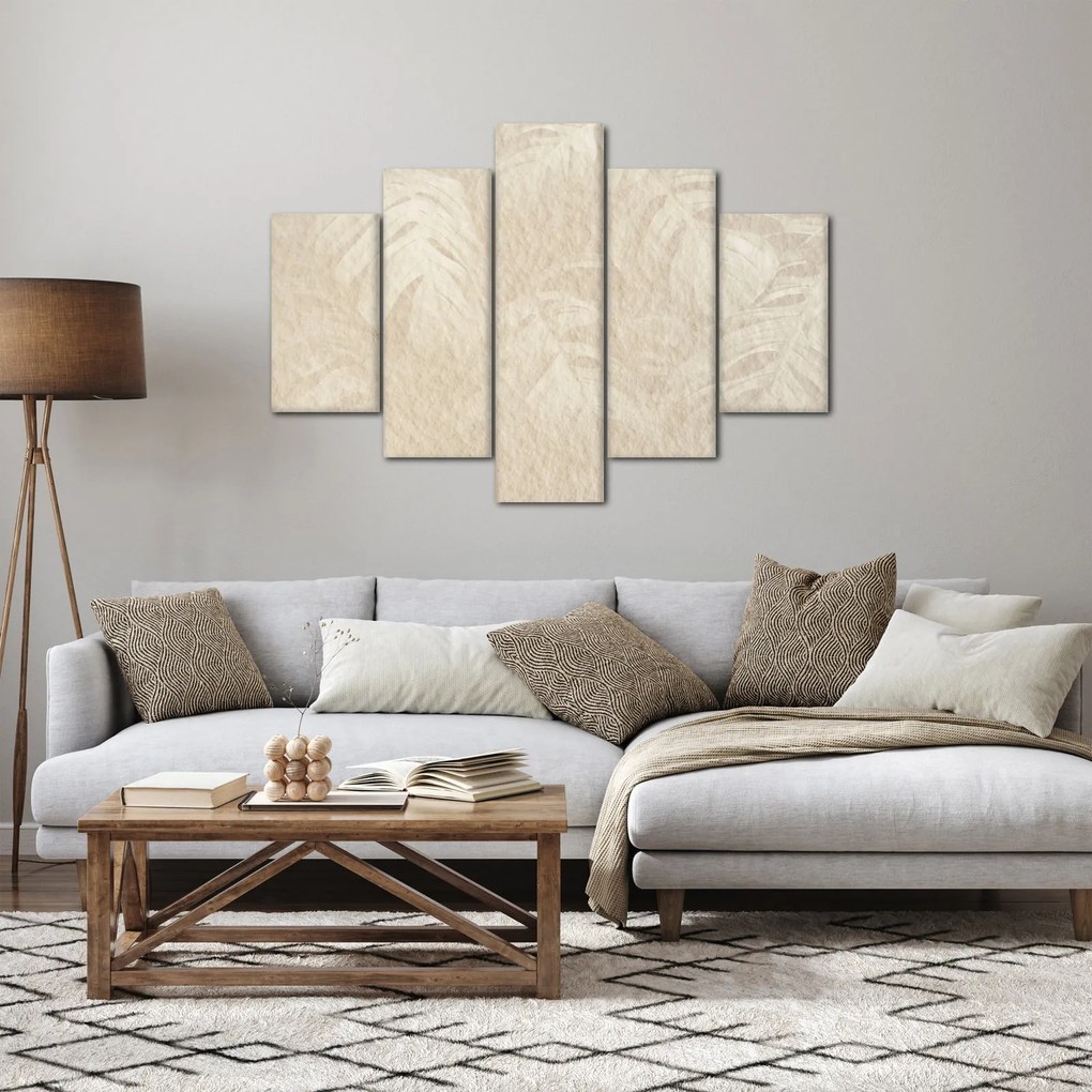 Kép - A textúra levelei (150x105 cm)