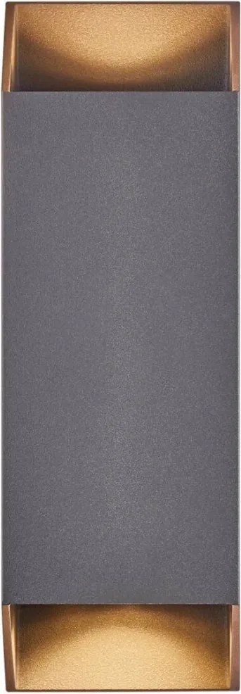 NORDLUX 2218221050 NICO Modern Kültéri Fali Lámpa Antracit GU10 IP54