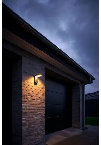 Nordlux - ALYA LED/5W/3,7V IP44 napelemes fali lámpa érzékelővel