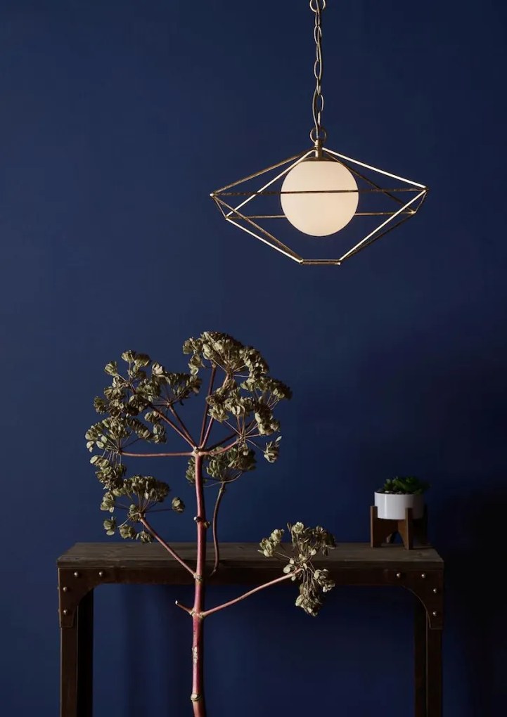 DAR LIGHTING ORS0135 ORSINI Egyágú Függesztett Lámpa Fém E14 IP20