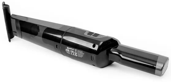 Hordozható újratölthető autós porszívó 75W/2800 mAh fekete