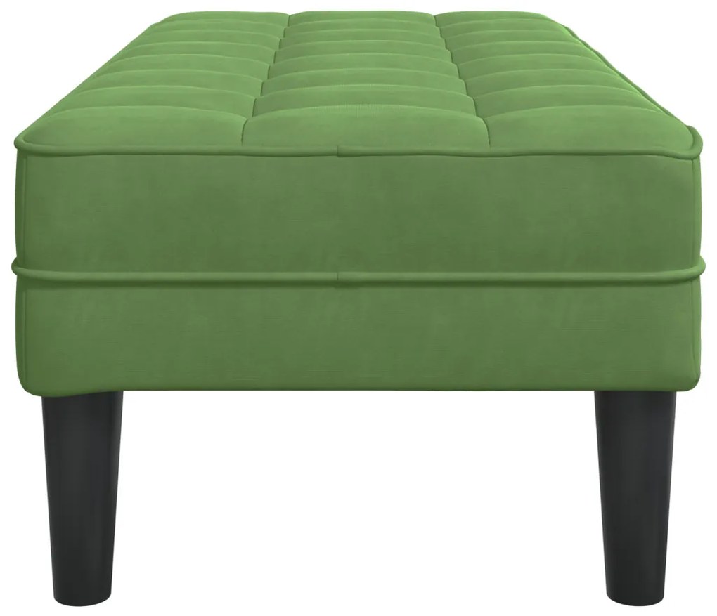 Pad Zöld 113x57x39 cm Velúr