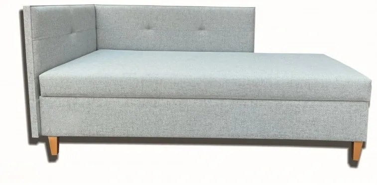 Egyszemélyes ágy (heverő) 90 cm Alissa (rugós matraccal) (B). 1052021