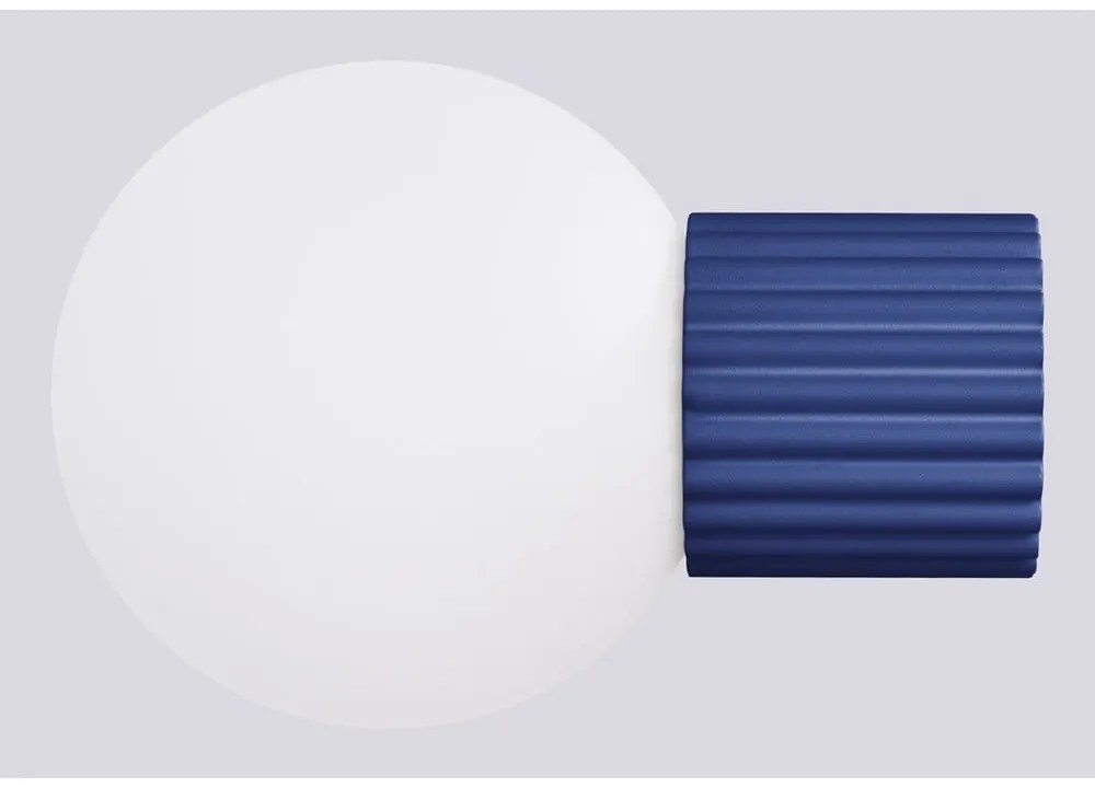 Sötétkék fali lámpa Orbital – Sollux