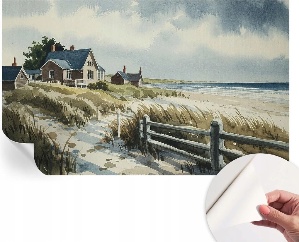 Öntapadós Dekoratív Fotótapéta Hálószobába Strand dűnék 416x254 cm