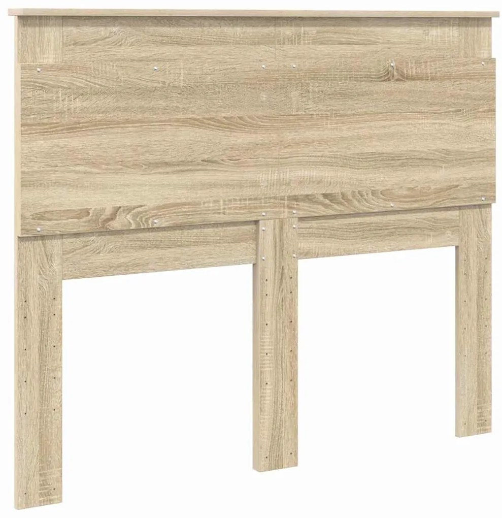 Fejtámla fejtámlával Sonoma tölgy 120 cm Faanyag