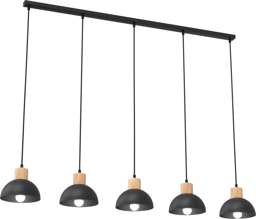 Emibig modern függeszték seco fekete emi1393/5