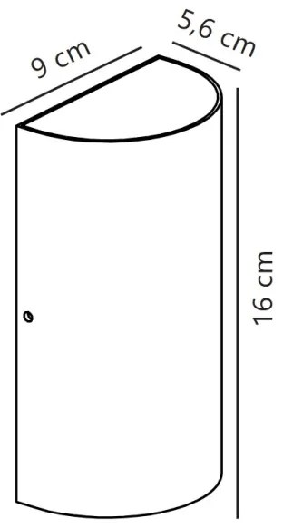 Nordlux - LED Kültéri fali lámpa ROLD LED/10,5W/230V IP54 krémes