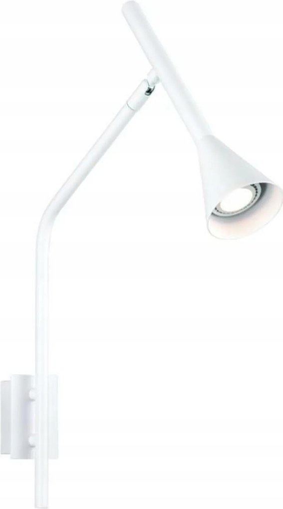 Aca Lighting fali lámpa 1XGU10 Clouzot fehér fém IP20 40X52X8CM YL228