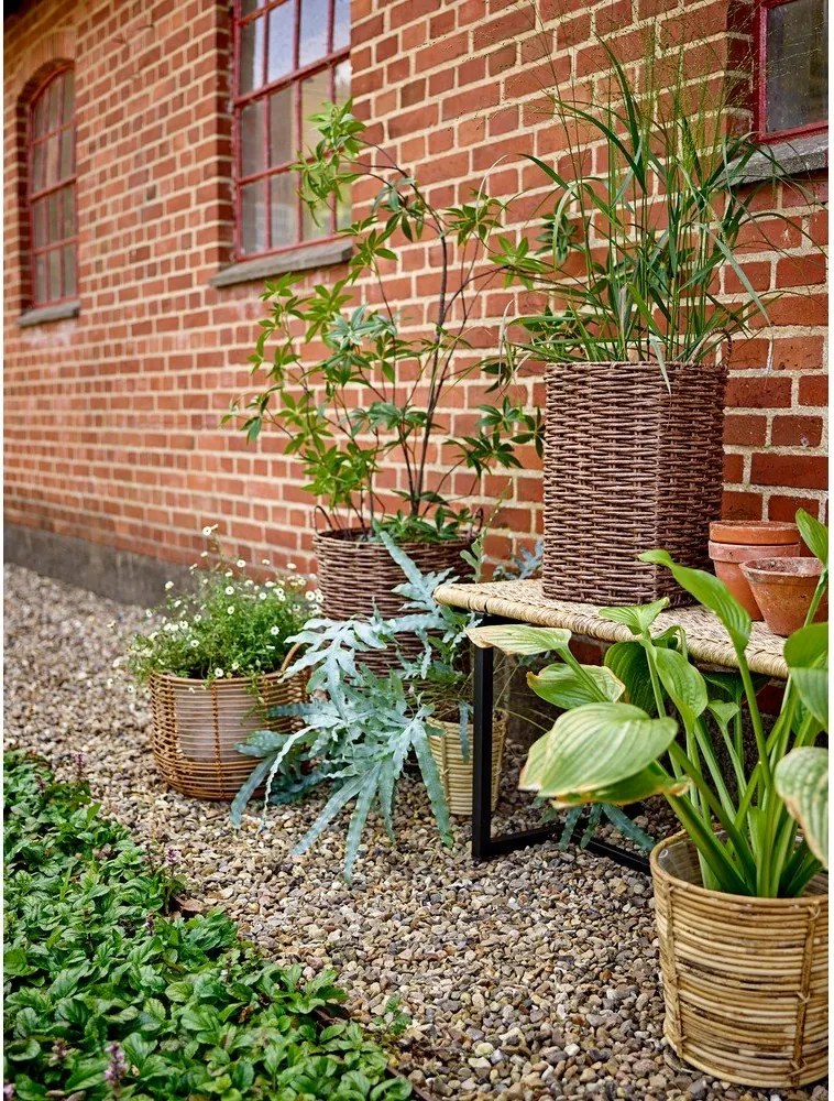 Műrattan kaspó szett 2 db-os ø 35 cm Cestina – Bloomingville