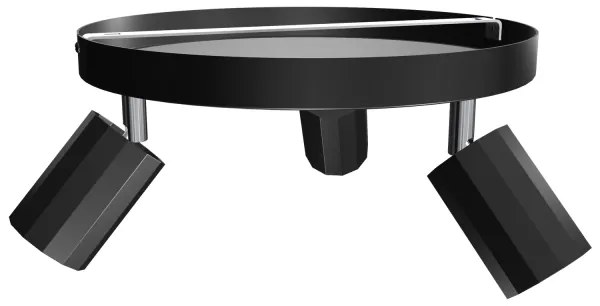 Spotlámpa BELLO 2xGU10/8W/230V fekete