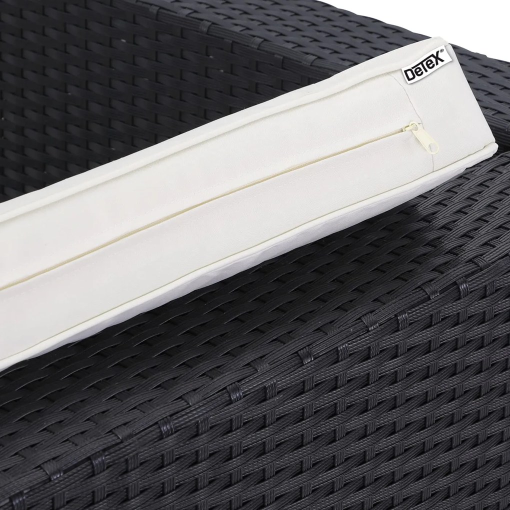 Casaria® Agen II kerti rattan bútor szett