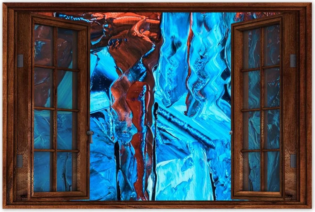 Poszterek 90x60 Absztrakt Kos