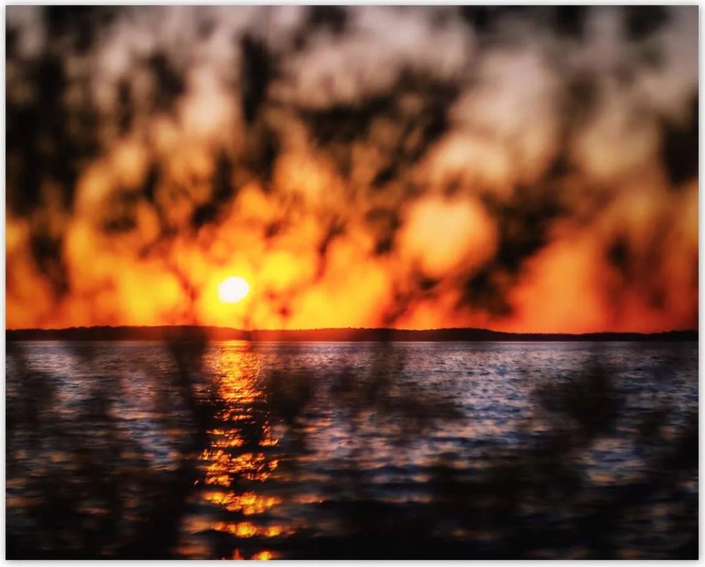 Poszterek 50x40 Tenger naplemente