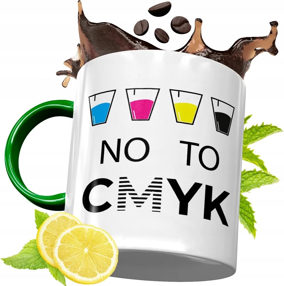 Zöld Bögre Nyomtatónak Születésnapra Ajándék fényképes nyomtatással