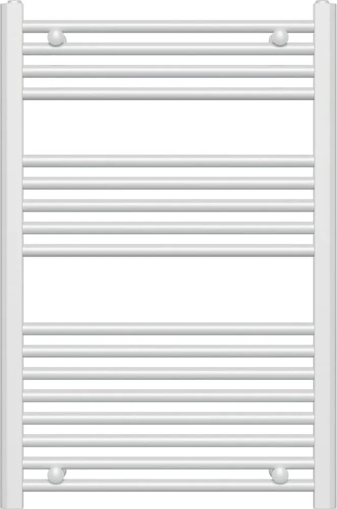 Novaservis - Fürdőszobai létra jellegű törölközőszárító radiátor 478W/230V 90x60 cm fehér, egyenes