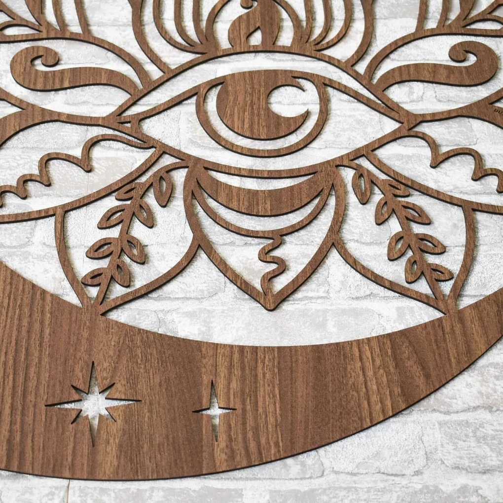 DUBLEZ | Hold mandala - Fali dekoráció