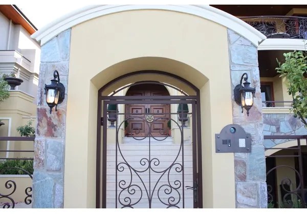 Elstead - Kültéri fali lámpa PHILADELPHIA 1xE27/100W/230V IP44