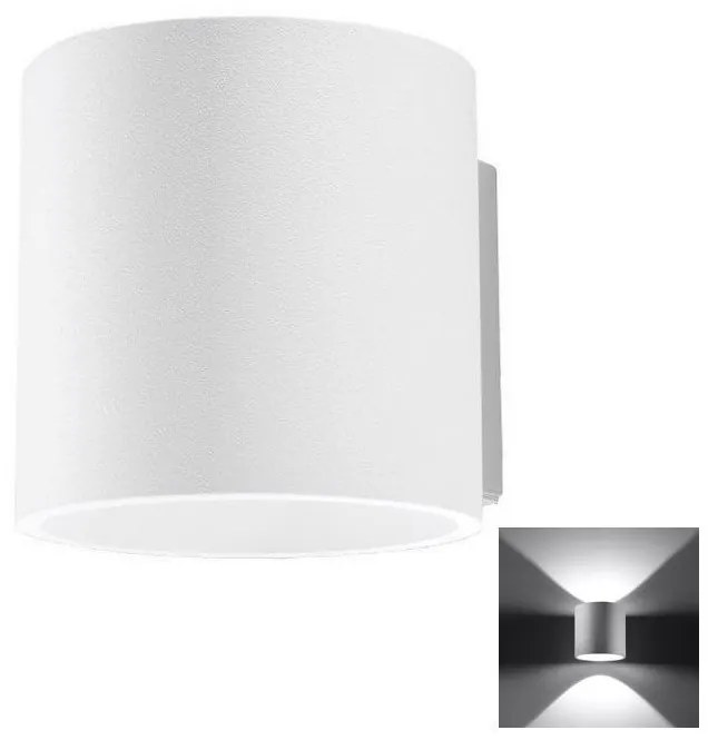 Sollux SL.0211 - Fali lámpa VICI 1xG9/40W/230V üveg/fehér