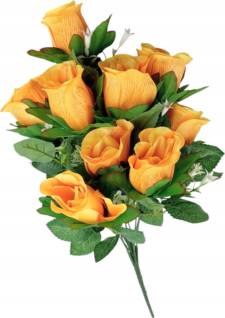 Virágcsokor Műrózsa Dekorációs Ág Kompozíció 50 cm