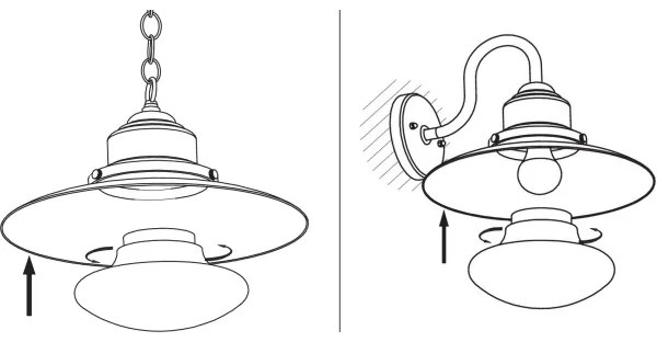 Redo 90094 - Fehér csere búra ELIO csillárhoz és lámpához