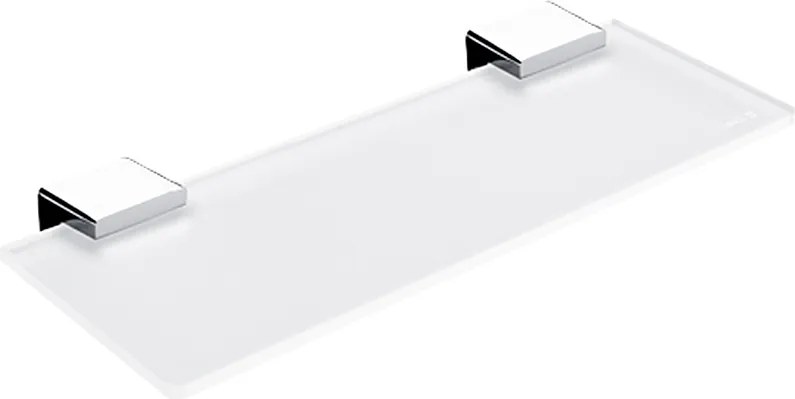 Nimco Kibo fürdőszobai polc, üveg, matt, 30 cm, Ki 14091B-30-26