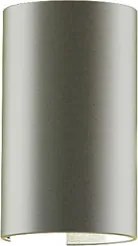 RENDL RON W 15/25 fali lámpa Monaco galambszürke/ezüst PVC 230V LED E27 15W