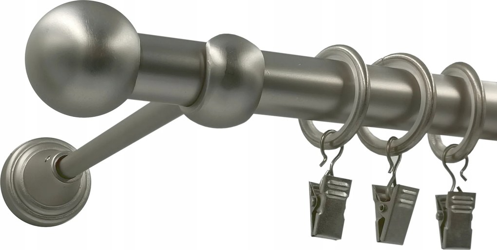 Függönykarnis Szatén fi19mm Golyó 200cm