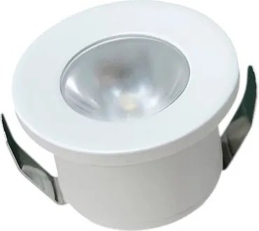 UNIVERSO Mini spot lámpatest 1w 6500k 80lm 30° IP20 Fehér D31x22mm kivágás:D28mm