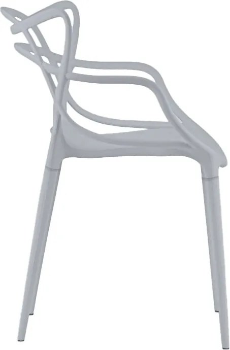 KATO világosszürke műanyag szék