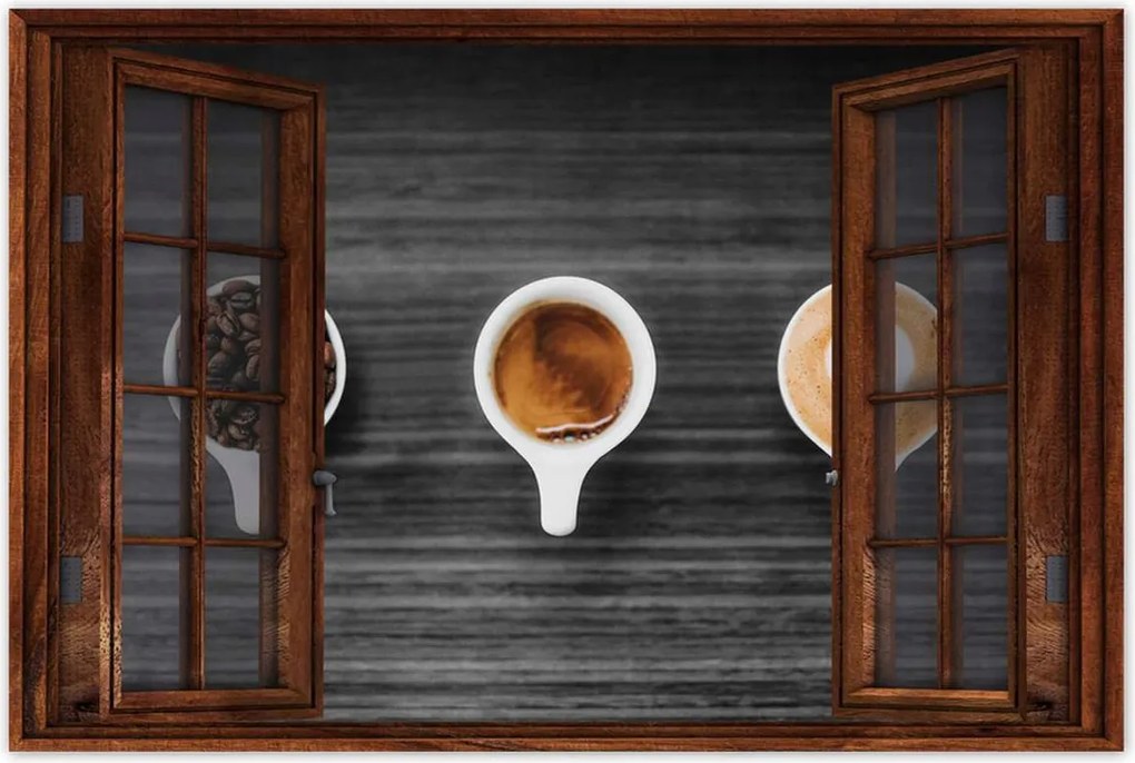 Poszterek 90x60 Kávék a konyhába Kávék Kávé