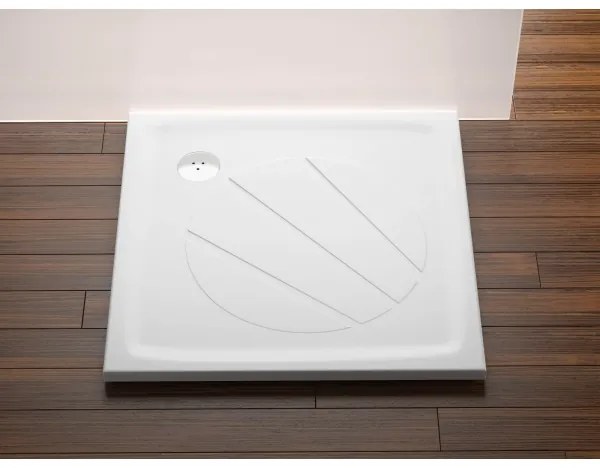 Ravak XA037701010 - PERSEUS négyzetes zuhanytálca 90x90 cm, fehér
