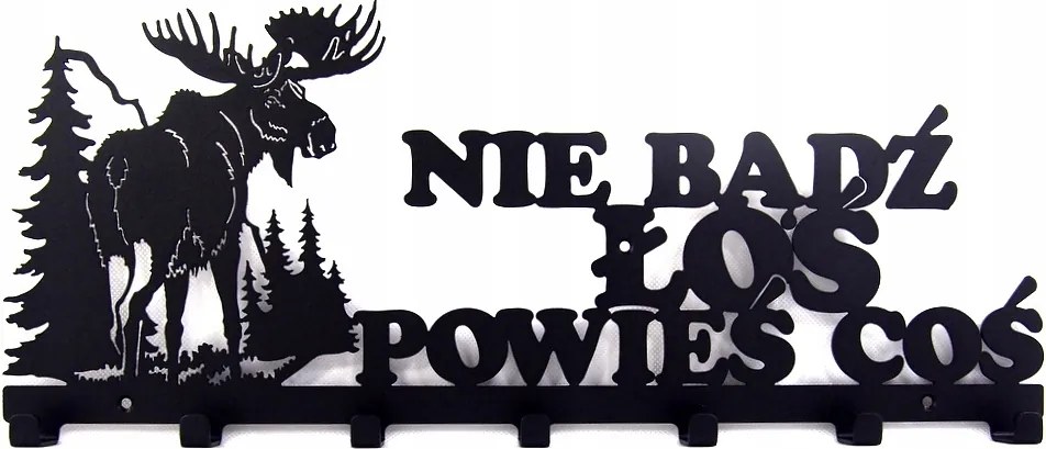 Dekoratív fali ruhaakasztó kulcsok Jávorszarvas 50