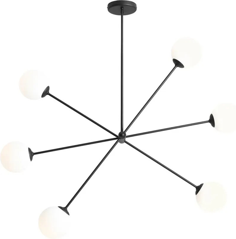Aldex OHIO 1081PL_K1 Plafonlámpa 6x40W/E14