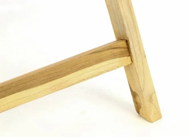 DIVERO Kerti szék összecsukható szett 2 db tíkfa