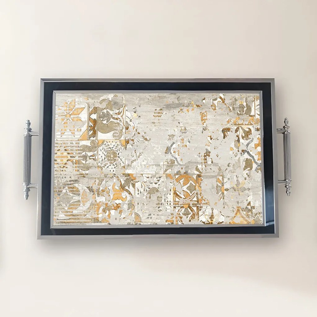 Üveg tálca, 38×24 cm – TPG9879