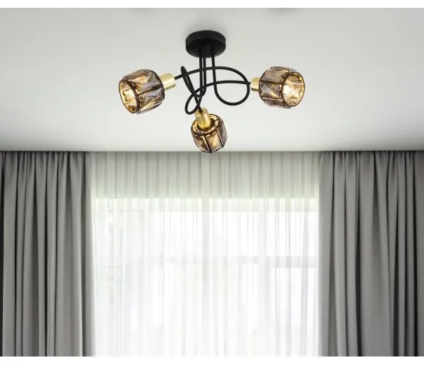 Globo 54357-3 - Csillár INDIANA 3xE14/40W/230V