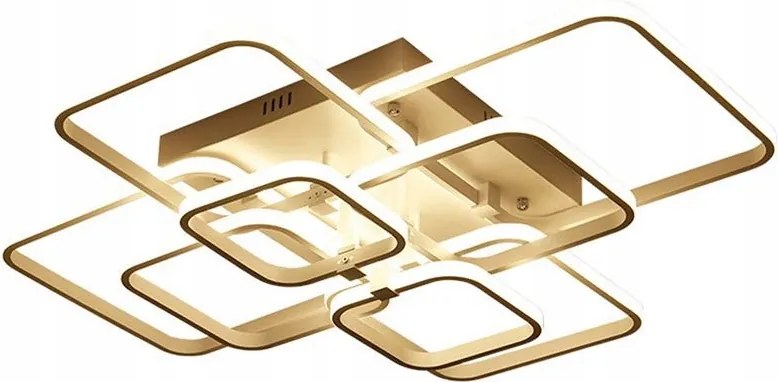 Mennyezeti Lámpa Plafon Modern Fehér Led Távirányító