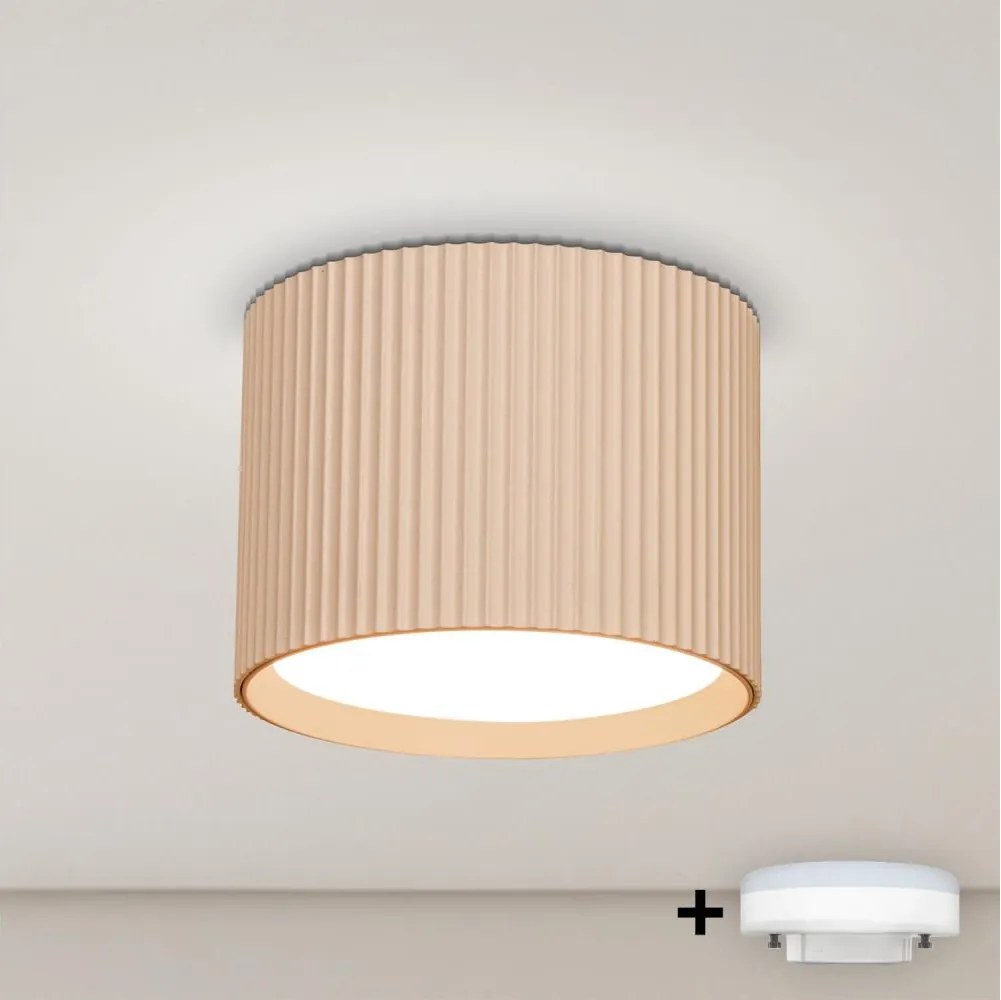 Brilagi - LED RGB dimmelhető spotlámpa STRIPY 1xGX53/14W/230V Wi-Fi Tuya bézs