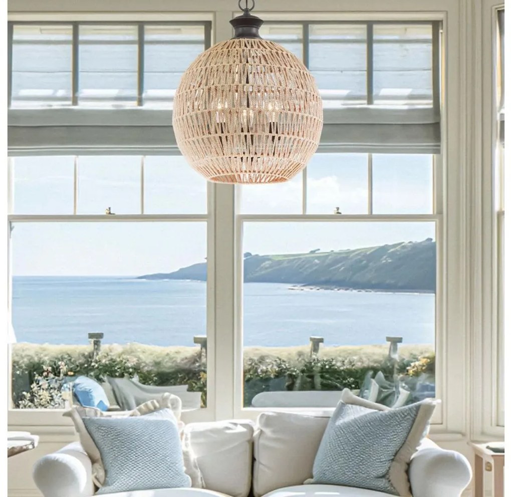 Quoizel QZ-CASABLANCA-3P-PBZ - Láncos csillár CASABLANCA 3xE27/60W/230V