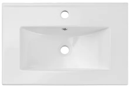 COMAD UM-2060RB DANCE 60 - Beépíthető mosdó 62x40 cm, kerámia, fényes fehér