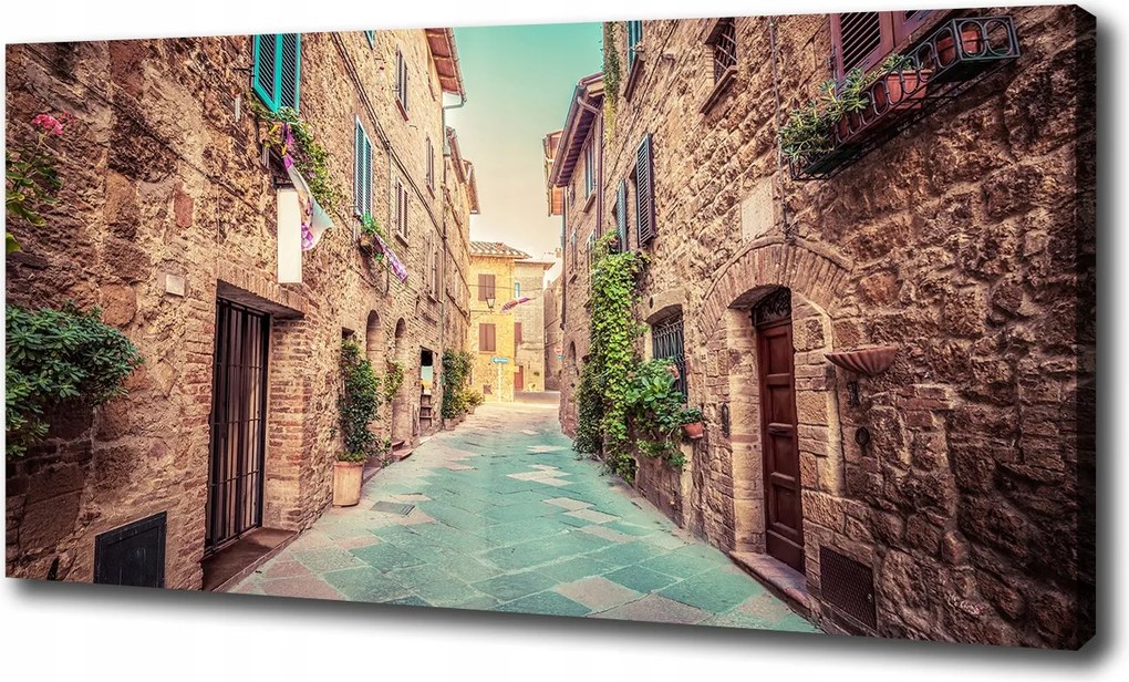 Vászonkép Olasz utcák 100x70 cm