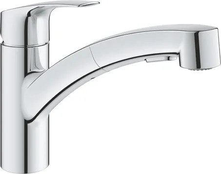Grohe Eurosmart mosogató csaptelep kihúzható zuhannyal, 2 áram króm 1012310000 G1012310000