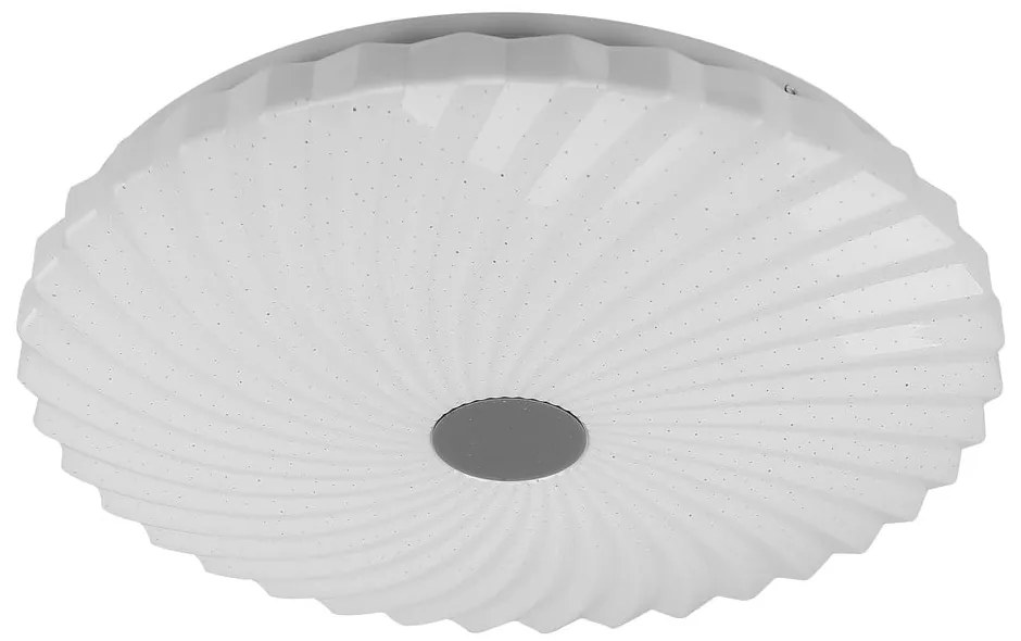 Fehér LED dimmelhető mennyezeti lámpa távirányítóval 38,5x38,5 cm Calipso – Candellux Lighting