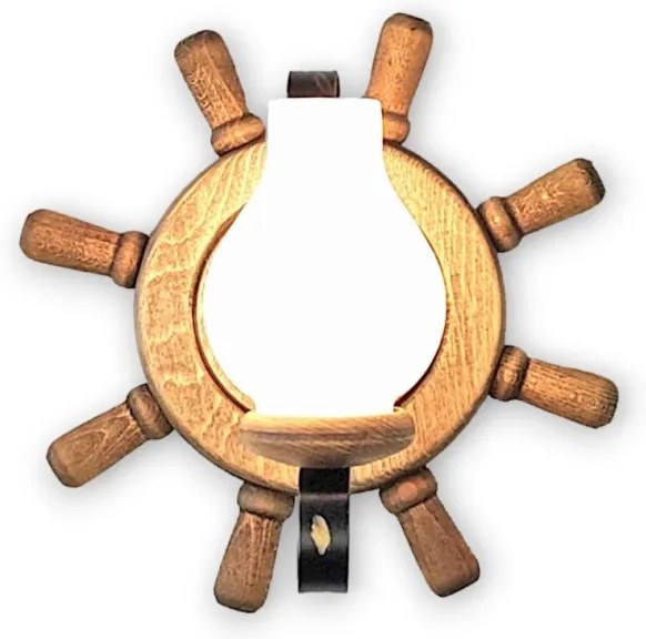 Brilagi - Fali lámpa TIMONA 1xE14/40W/230V bükkfa