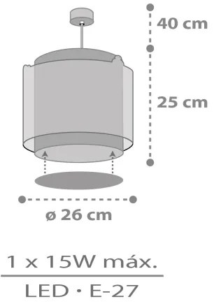 Dalber 76302 - Gyerek csillár SNOOPY 1xE27/15W/230V fehér/piros
